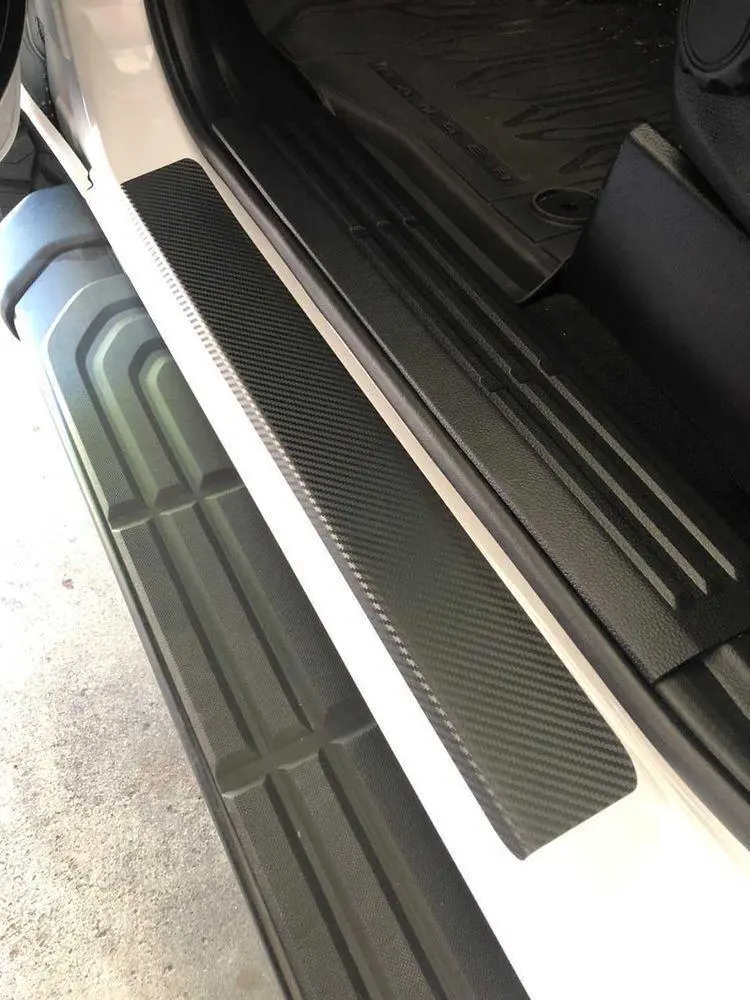 Custom Door Sill Protectors – 2019+ Ford Ranger Supercrew 1