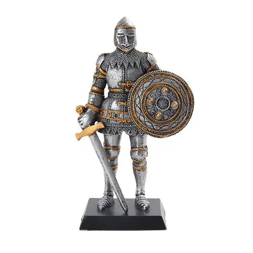 Detailed Medieval Knight Sculpture – Decorative Tabletop Figure, Set Of 60 1