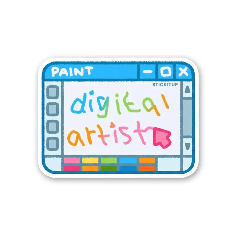 Digital Artist Creative Professional Decal 1