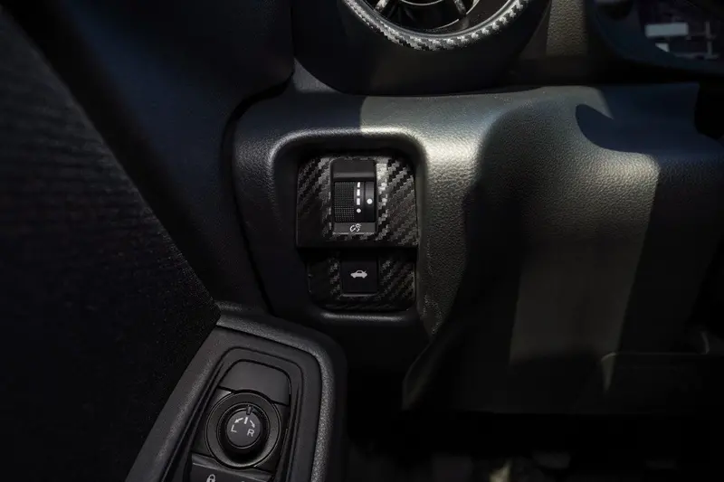 Dimmer Switch & Trunk Release Trim Set – 3D Carbon Overlays For 2022+ Brz/Gr86 1