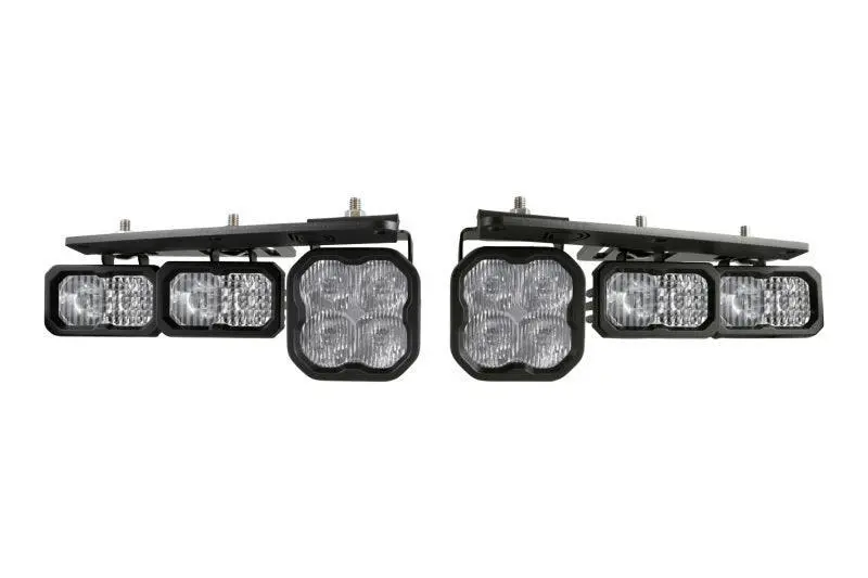 Diode Dynamics Stage Series Fog Light Pocket Kit – 2021–2024 Bronco With Modular Bumper 1
