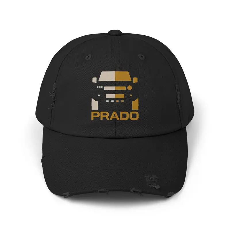 Distressed 'Prado' Embroidered Cap For Land Cruiser Enthusiasts 1