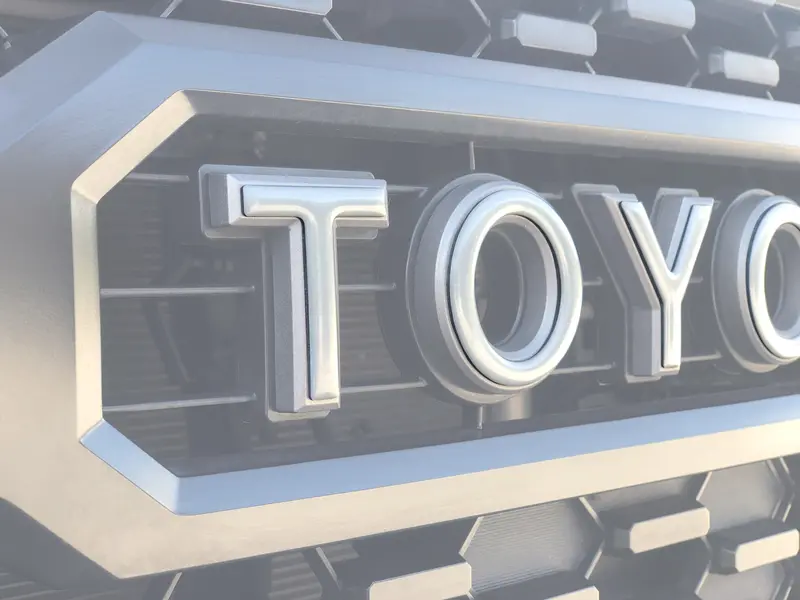 Domed Grille Letter Badges For 2016+ Toyota Tacoma Trd Pro Grille 1