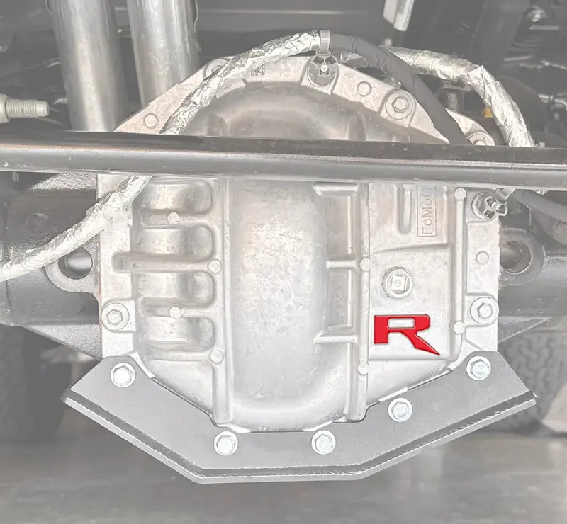 Domed Raptor R Differential Letter Overlay For 2022+ Bronco Raptor 1