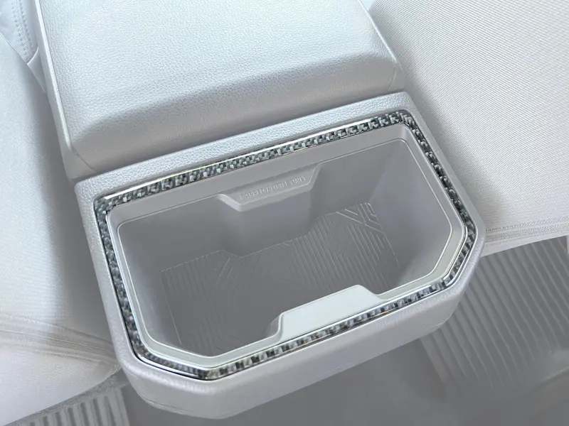 Domed Rear Cupholder Trim For 2024+ Toyota Tacoma 1