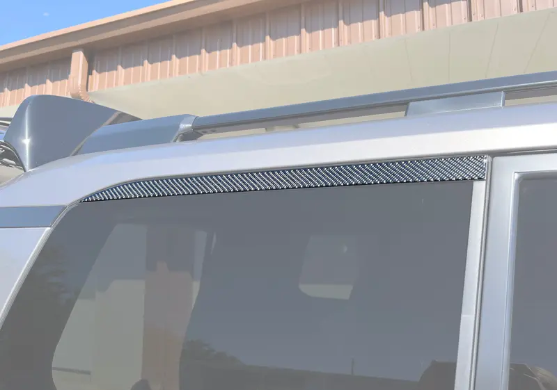 Domed Rear Window Upper Trim Accent For 2024+ Toyota Land Cruiser 1