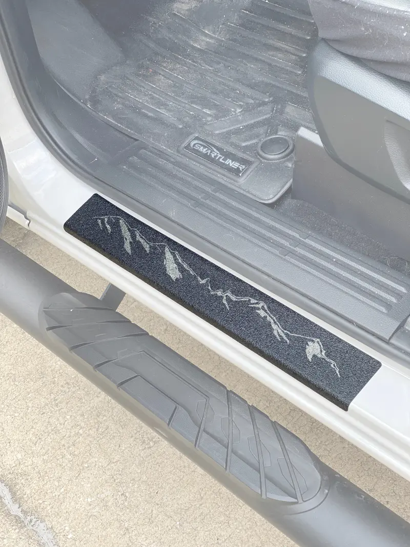 Door Sill Protection Overlays For 2019+ Ford Ranger 2