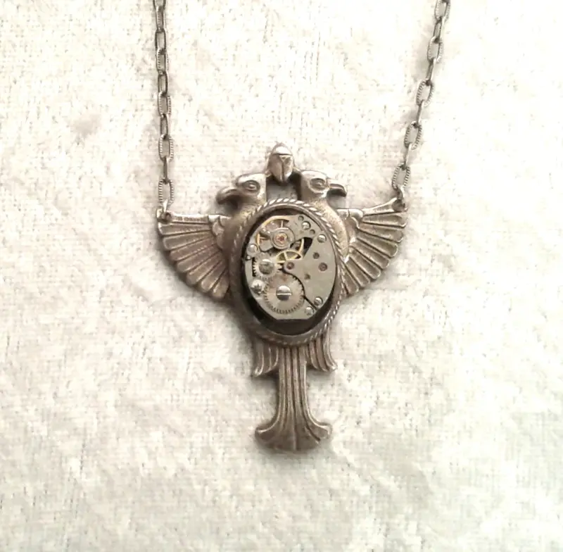Double Raven Symbolic Pendant 1