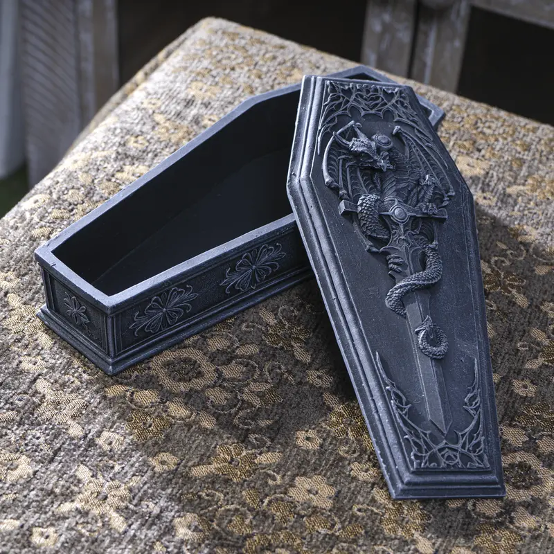 Dragon-Themed Coffin Storage Box (Pack Of 12) 1