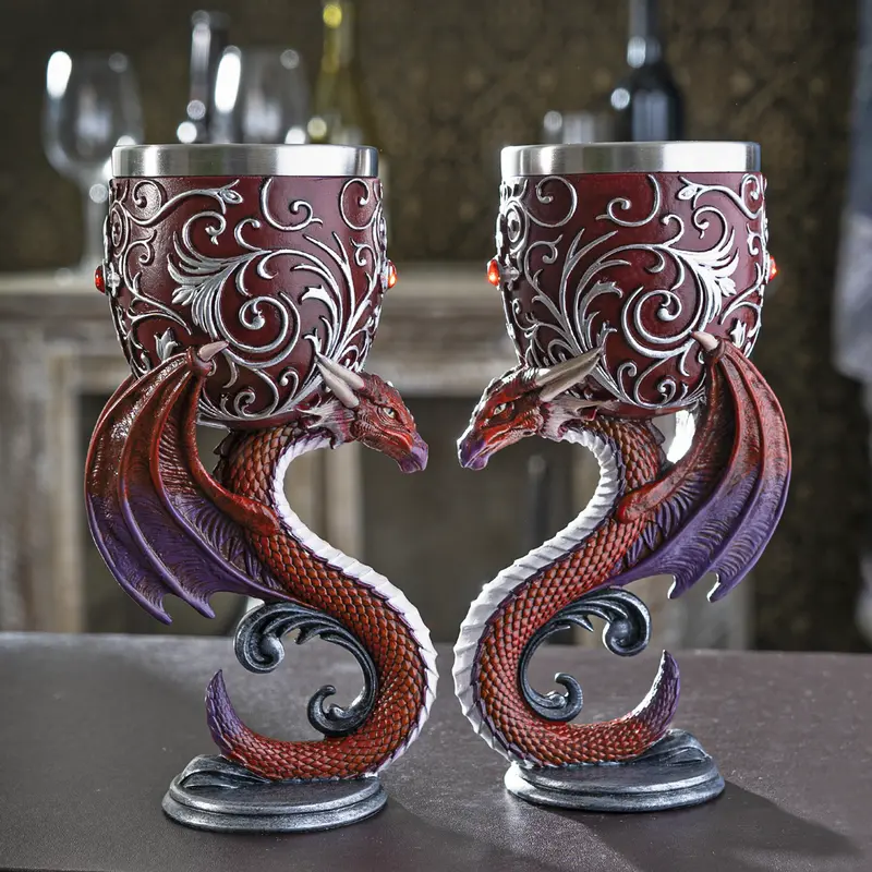 Dragon’S Devotion Goblet Collection (Pack Of 6) 1