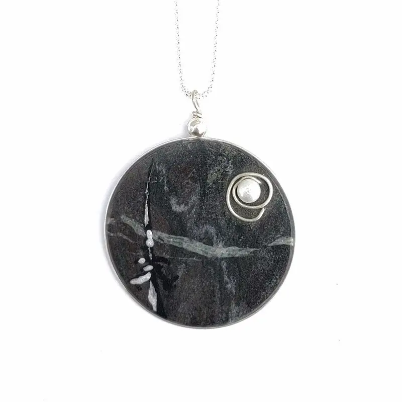 Dual-Large Northern Moon Pendant Set 1