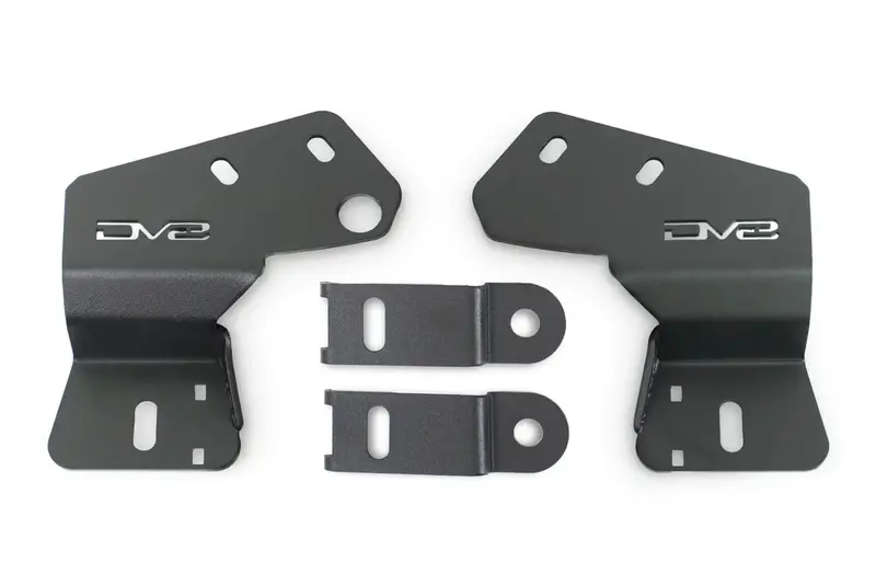 Dv8 Dual A-Pillar And Ditch Light Mounting Brackets – 2021–2024 Ford Bronco 1