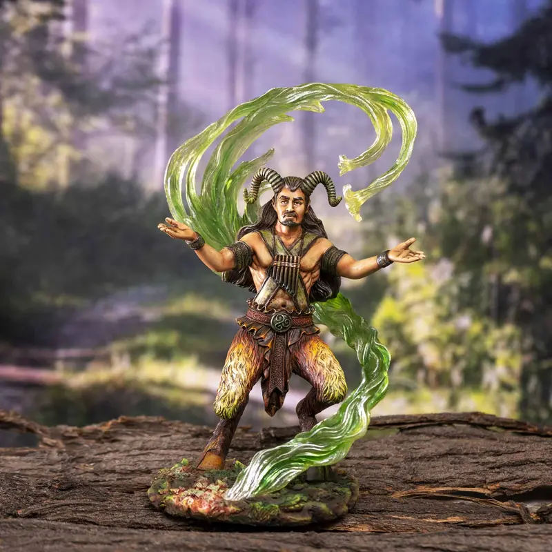 Earth Wizard Figurine – Elemental Magic Collection, Pack Of 4 1
