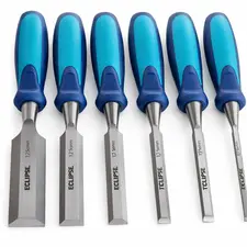 Eclipse Bevel-Edged Chisel Set – 6-Piece Professional Kit 1