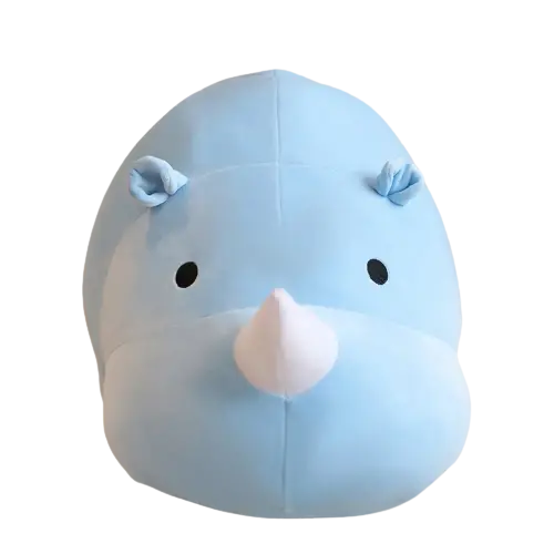 Extremely Squishy Rhino Plush – Ultra-Soft Stuffed Animal In Two Dimensions 1