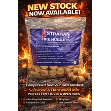 Fire Nuggets Premium Solid Fuel – 14Kg Bag For Smokeless Fires 1
