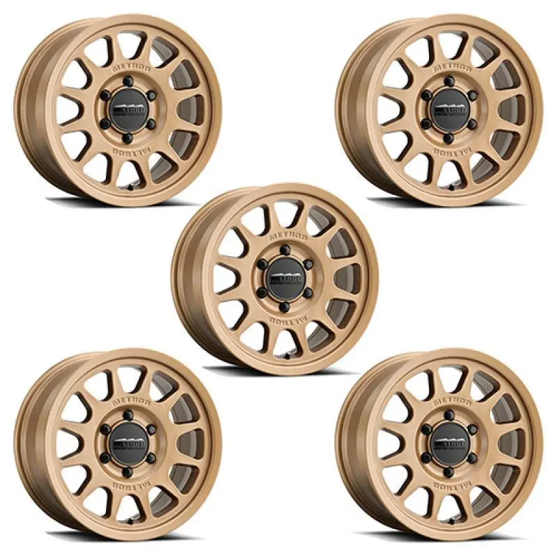 Ford Racing Method Bronze 17X8.5 Wheel Kit – Designed For 2021+ Non-Raptor Bronco 1