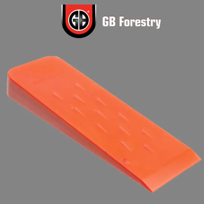 Gb High-Visibility Orange Plastic Felling Wedge 1