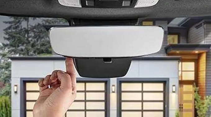 Gentex Frameless Auto-Dimming Rearview Mirror With Homelink For 2021+ Bronco 1