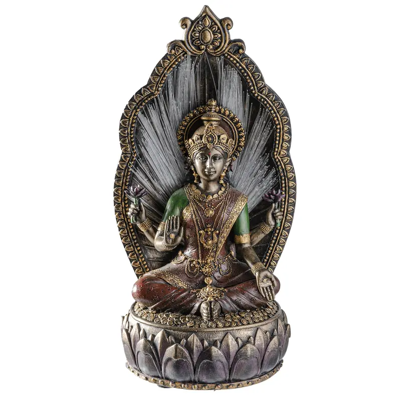 Goddess Lakshmi Fiber Optic Decorative Light (Pack Of 6) 1