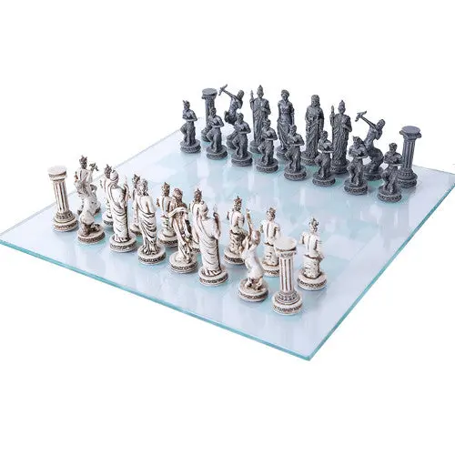 Greek Mythology Chess Figures – 4-Piece Set 1