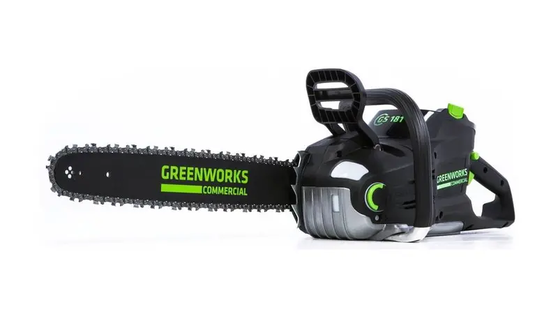 Greenworks 82V 18-Inch Cordless Chainsaw – 2022 Model (Gs181) 1