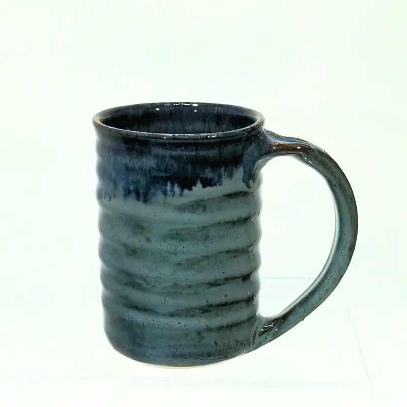 Grey Ceramic Hot Chocolate Mug 1