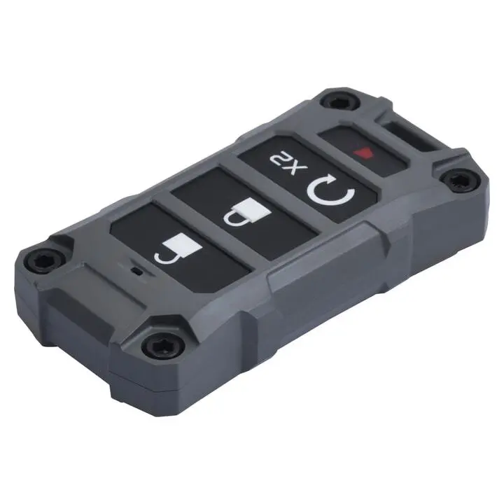 Grey Custom Injection-Molded Key Fob Cover For 2019+ Ram Vehicles 1