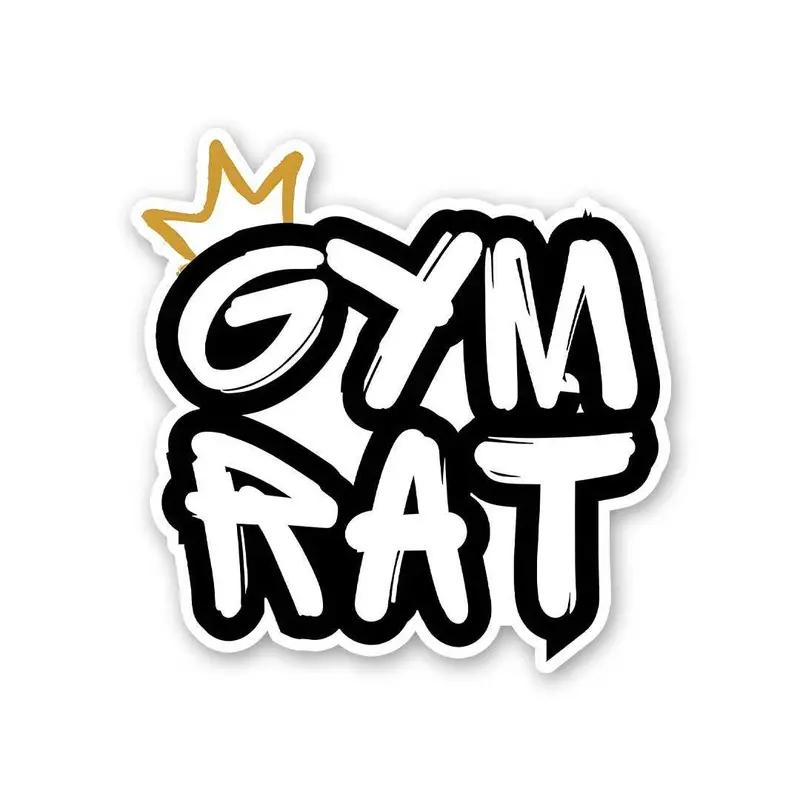 'Gym Rat Life' Fitness Enthusiast Sticker 1