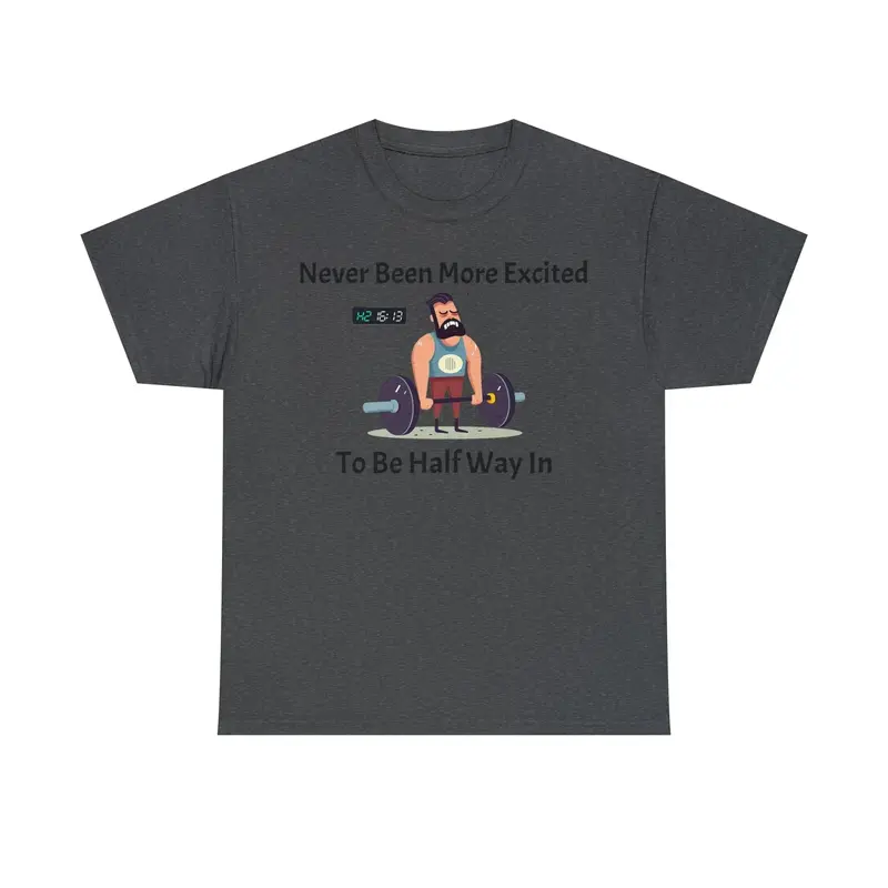 Halfway In Gym Wod T-Shirt 2