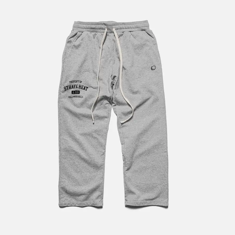 Heat Heather Grey Sweatpants 1