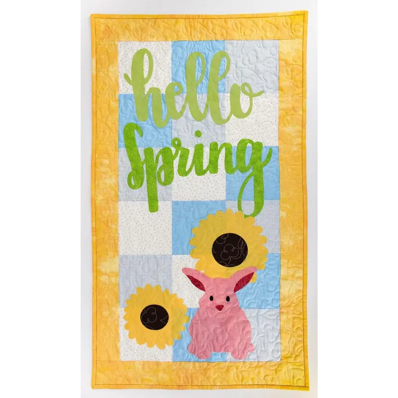 Hello Spring Porch Welcome Sign 1