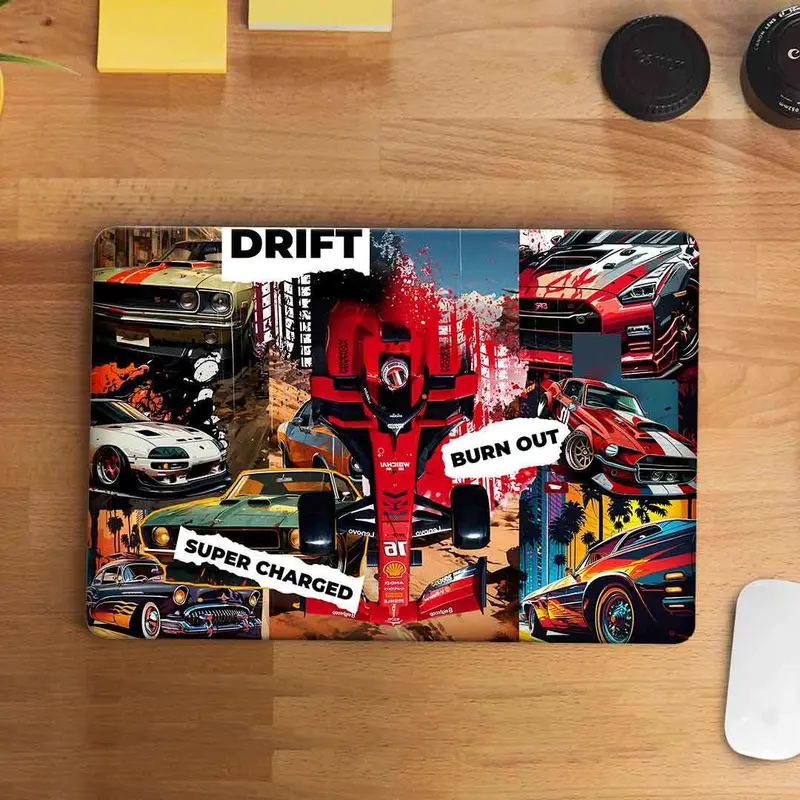 High-Speed Racing Laptop Skin 1