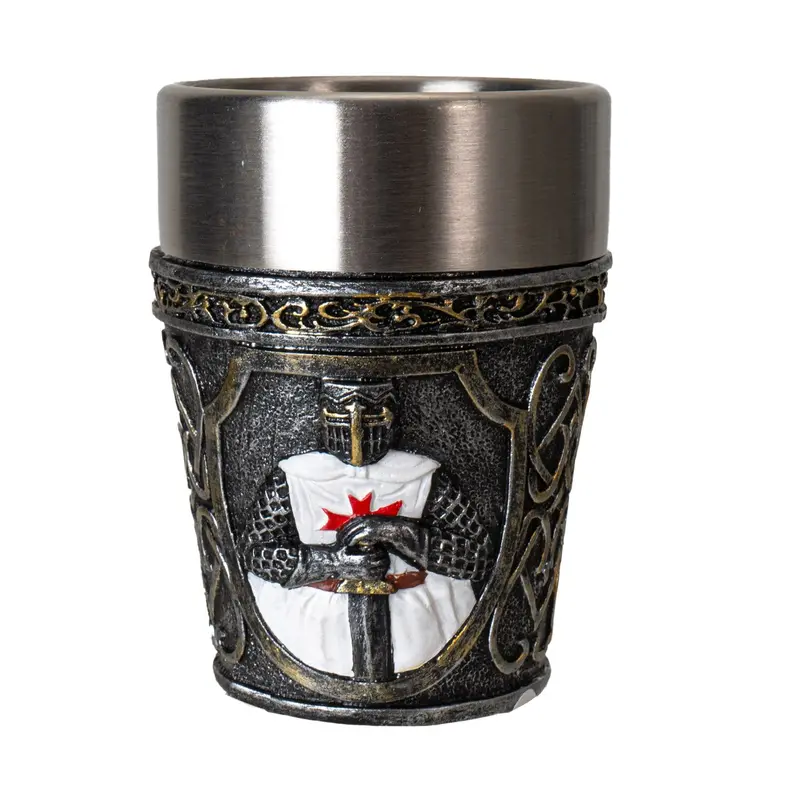 Historical Knight Design Shot Glasses – 96-Unit Batch 1