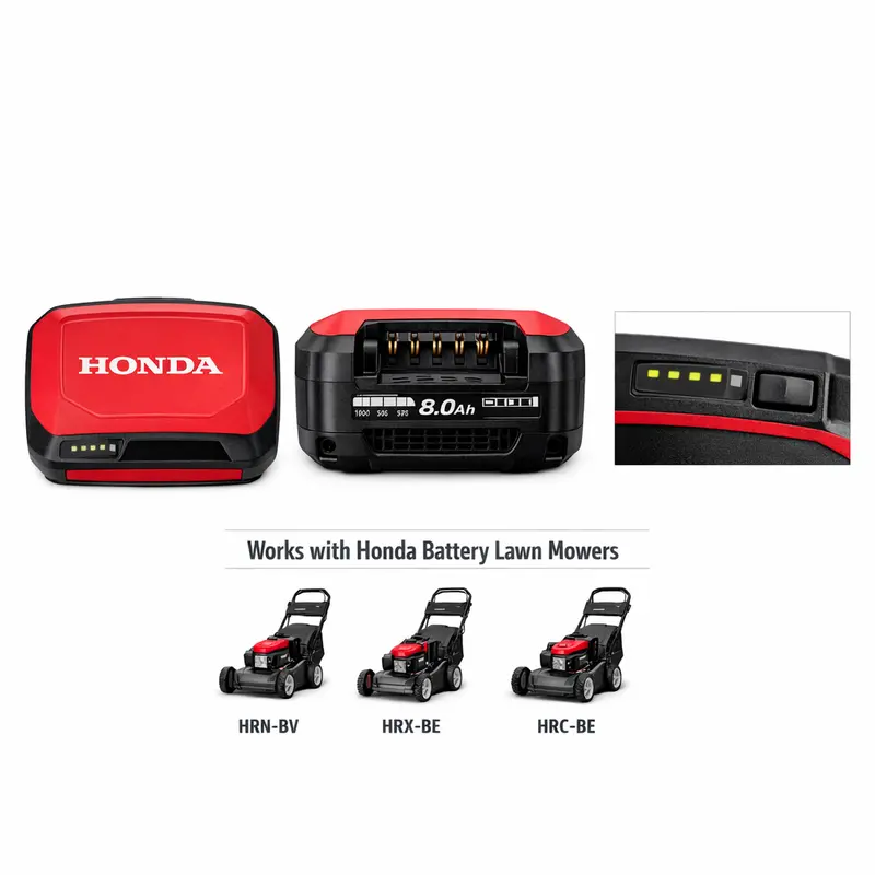 Honda 8Ah Lithium-Ion Replacement Battery For Cordless Lawn Mowers 1