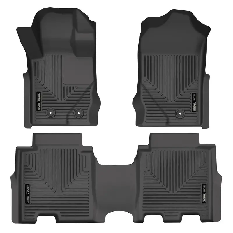 Husky Liners Weatherbeater Front And 2Nd Row Floor Liners (Ecoboost Only) - 2022+ Maverick 1