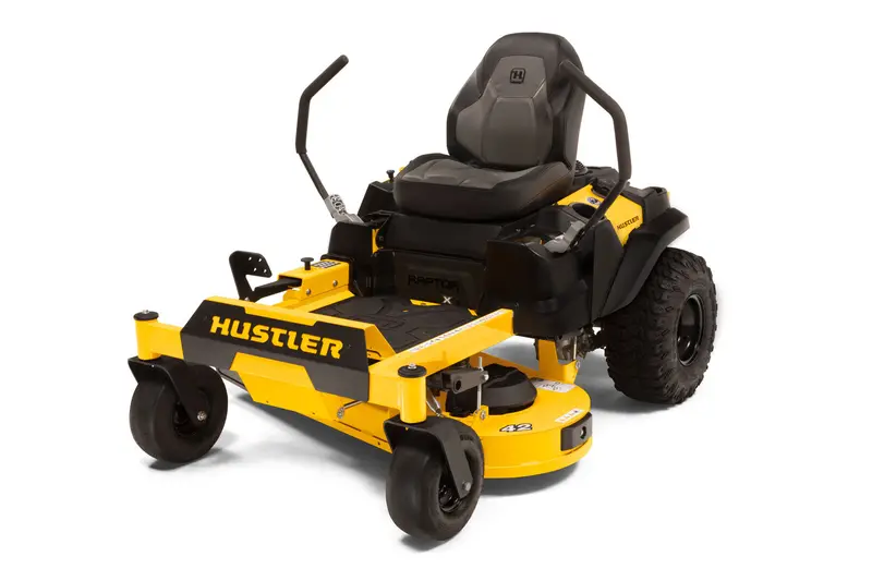 Hustler Raptor X 42-Inch Zero-Turn Mower With 18 Hp Kawasaki Fr Engine 1