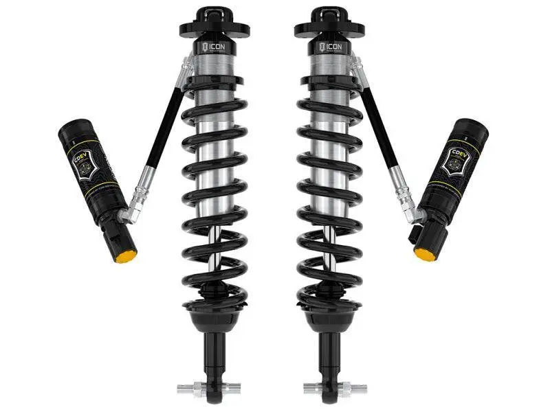 Icon 2–3 Inch Front Coilover Kit With Cdev Damping – 2021+ Ford Bronco 1