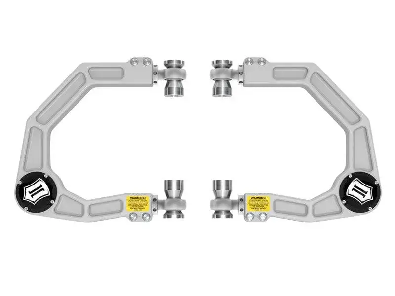 Icon Billet Upper Control Arms With Delta Joint Kit For 2021+ Ford Bronco 1