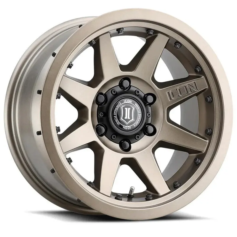 Icon Rebound Pro Bronze Off-Road Wheel – 17X8.5, 6X5.5, 0Mm Offset – 2021+ Bronco 1