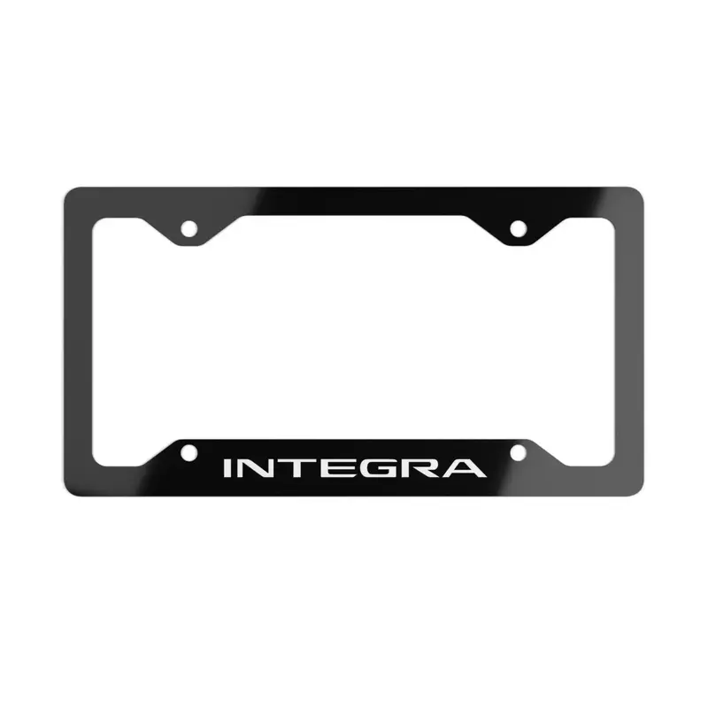 Integra-Style Metal License Plate Frame – V2, Crafted In The Usa 1