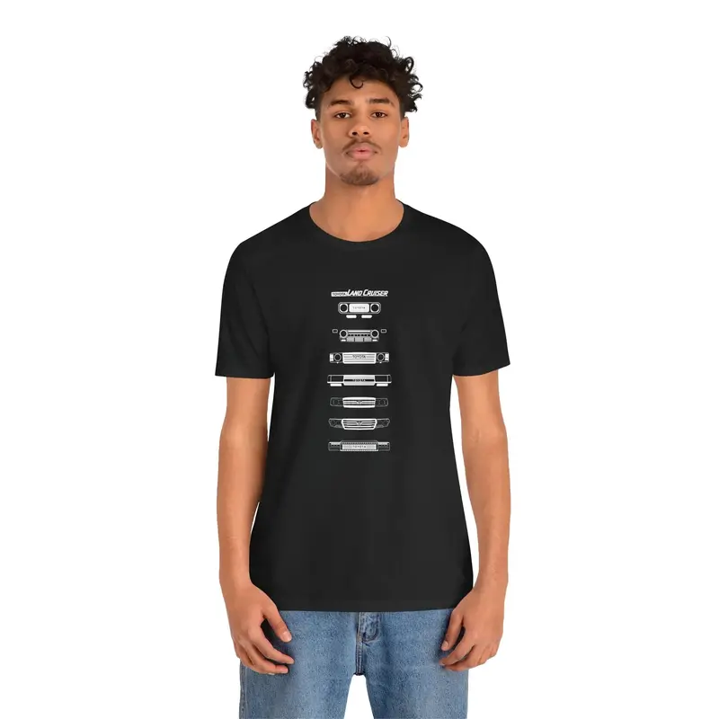 Jdm Legends Graphic T-Shirt Celebrating The 2024 Land Cruiser Lc250 Prado 2