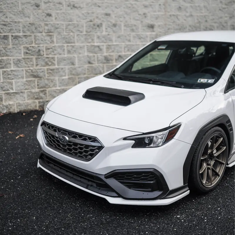 Jdmuscle Carbon Fiber Hood Scoop For 2022–2025 Wrx – Oe+ / Bulge Design 1