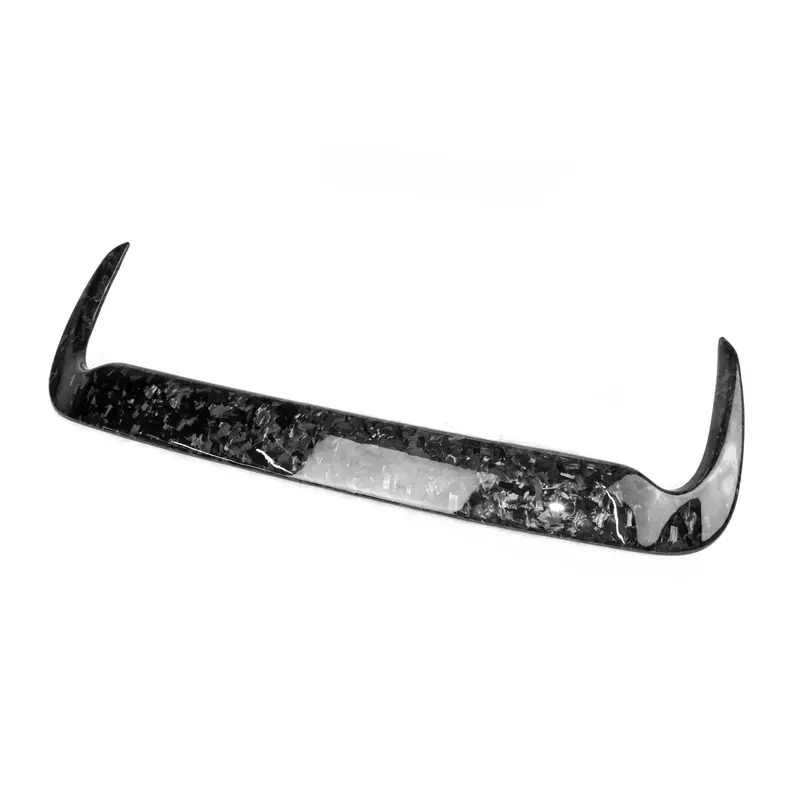 Jdmuscle Forged Carbon Fiber Hood Scoop Trim Cover For 2015+ Wrx & Sti 1