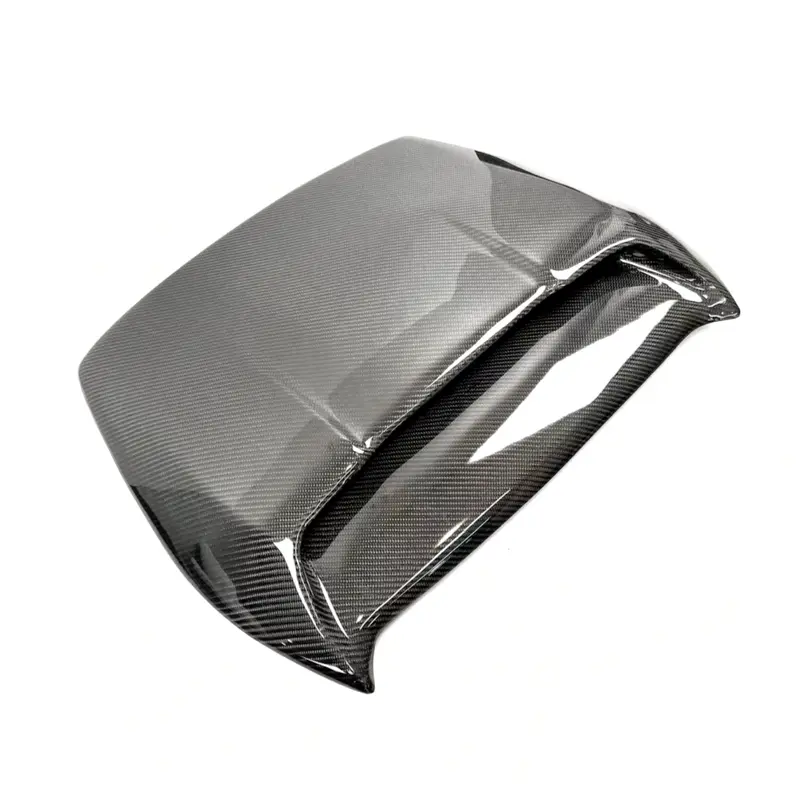 Jdmuscle Rally-Style V2 Carbon Fiber Hood Scoop For 2015–2021 Wrx & Sti 1
