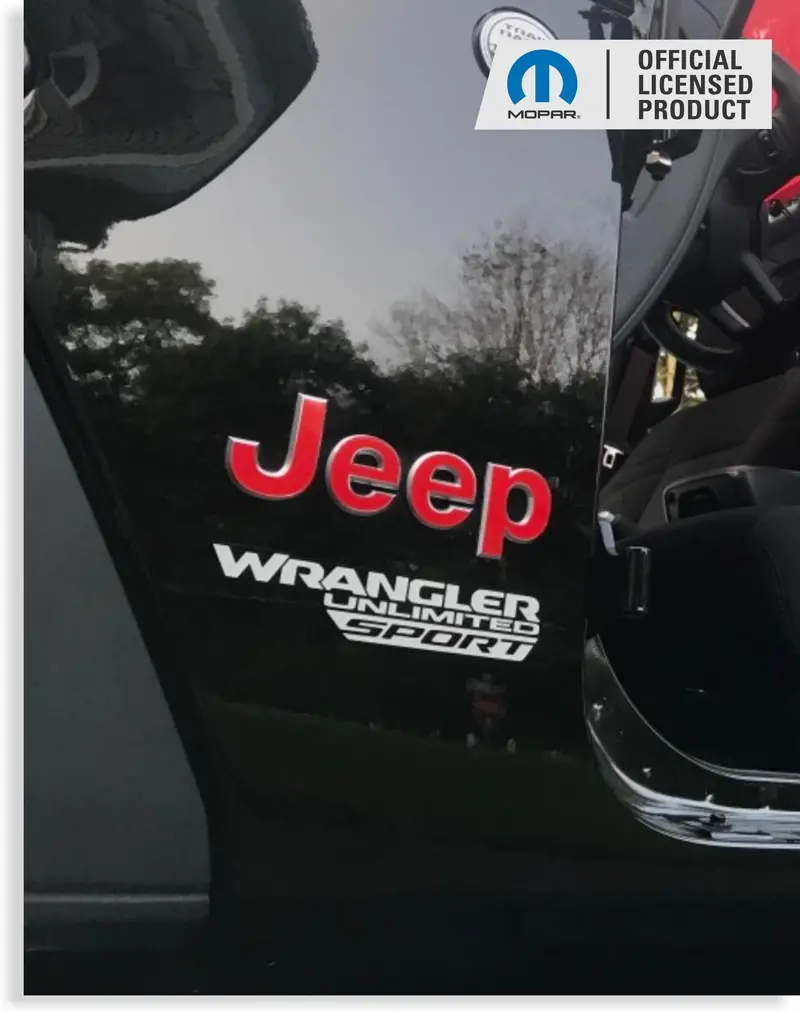 Jl Wrangler Fender Emblem Decals – 2018 And Up 1