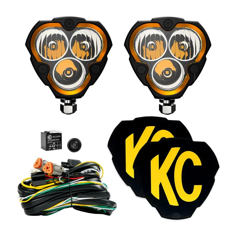 Kc Hilites Flex Era 3 Dual-Led Light Master Kit 1