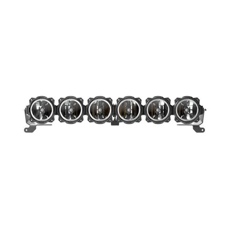 Kc Hilites Gravity Led Pro6 39-Inch Light Bar Kit For 2021+ Bronco With Modular Bumper 1