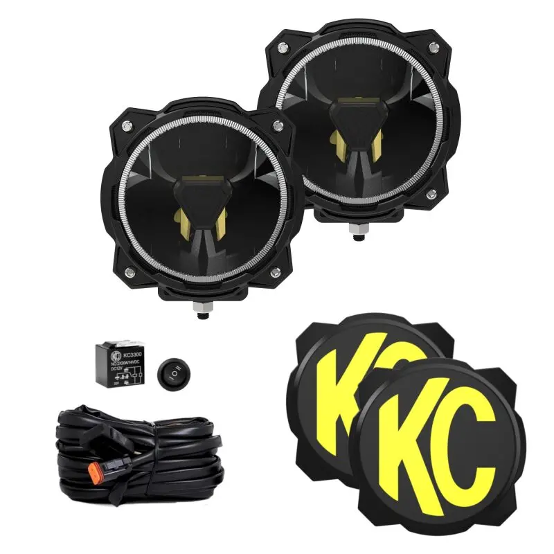Kc Hilites Gravity Titan Led Light Bar – 6-Inch Dual Pack With Wide-40° Beam Pattern 1