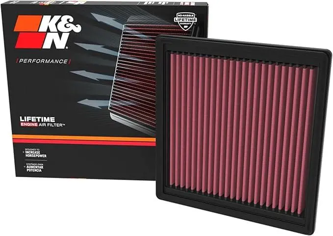K&N High-Flow Reusable Engine Air Filter For 2024+ Toyota Land Cruiser 1